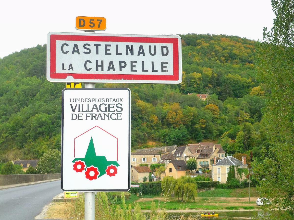Chambre Du Sabotier - Studio Troglodytique - A 100 M Baignade En Riviere - Location De Canoe - Circuits Cyclo - Aire De Pique-Nique - 3 Restaurants Castelnaud La Chapelle Ngoại thất bức ảnh