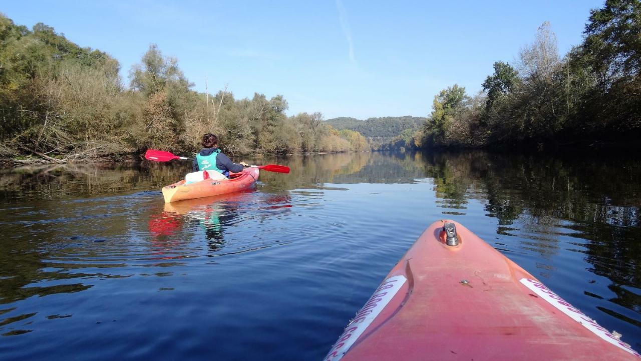 Chambre Du Sabotier - Studio Troglodytique - A 100 M Baignade En Riviere - Location De Canoe - Circuits Cyclo - Aire De Pique-Nique - 3 Restaurants Castelnaud La Chapelle Ngoại thất bức ảnh