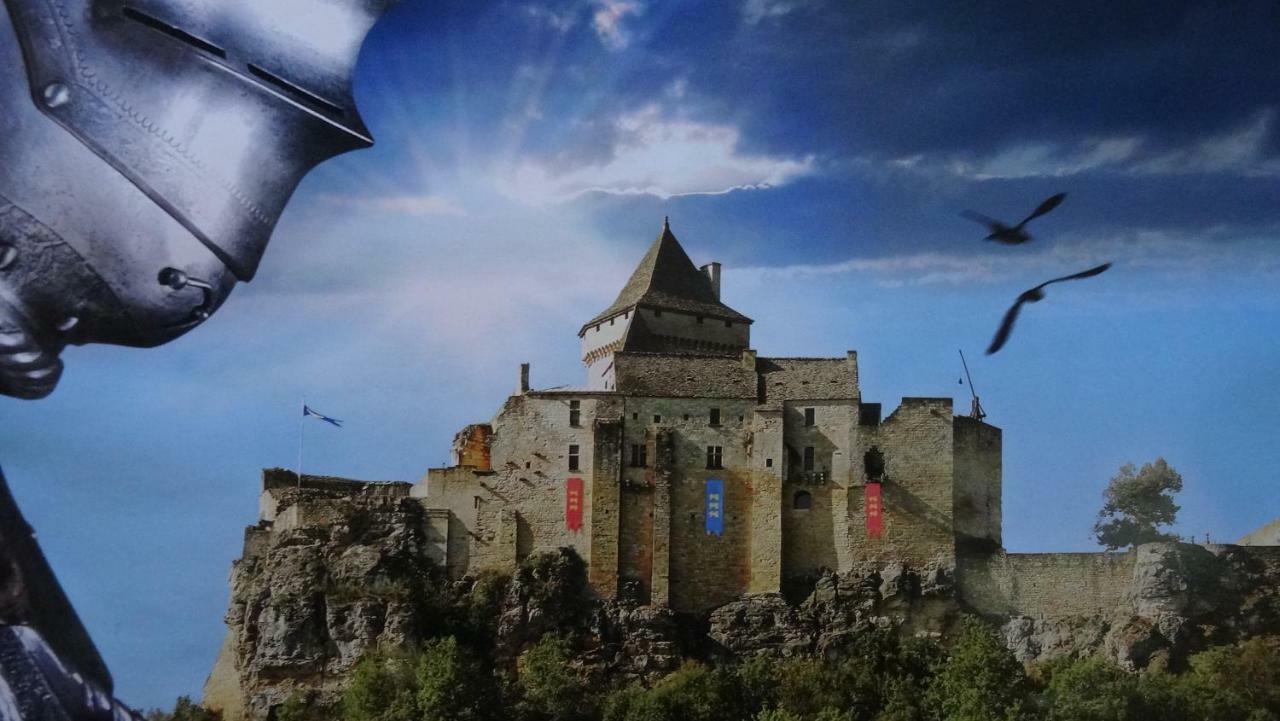 Chambre Du Sabotier - Studio Troglodytique - A 100 M Baignade En Riviere - Location De Canoe - Circuits Cyclo - Aire De Pique-Nique - 3 Restaurants Castelnaud La Chapelle Ngoại thất bức ảnh